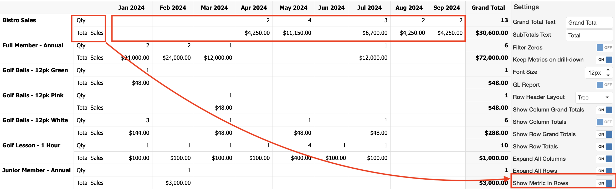ASM - Show metrics in rows -on.png